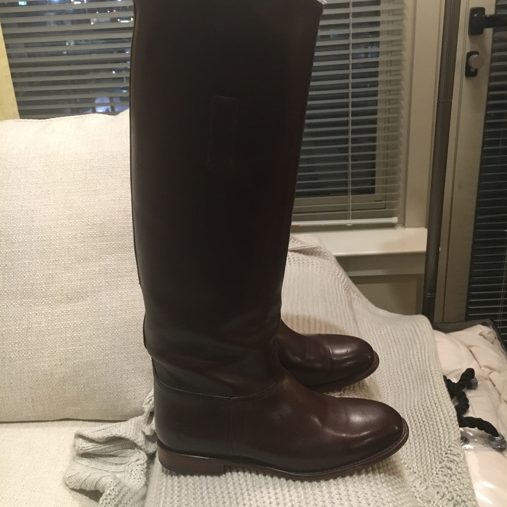 Frye Women's Brown Leather Ankle Boots